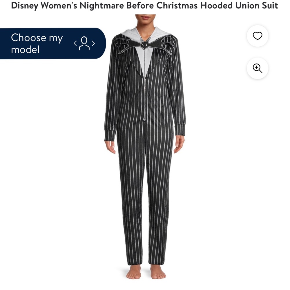 The nightmare before Christmas Jack Skellington woman’s onesie